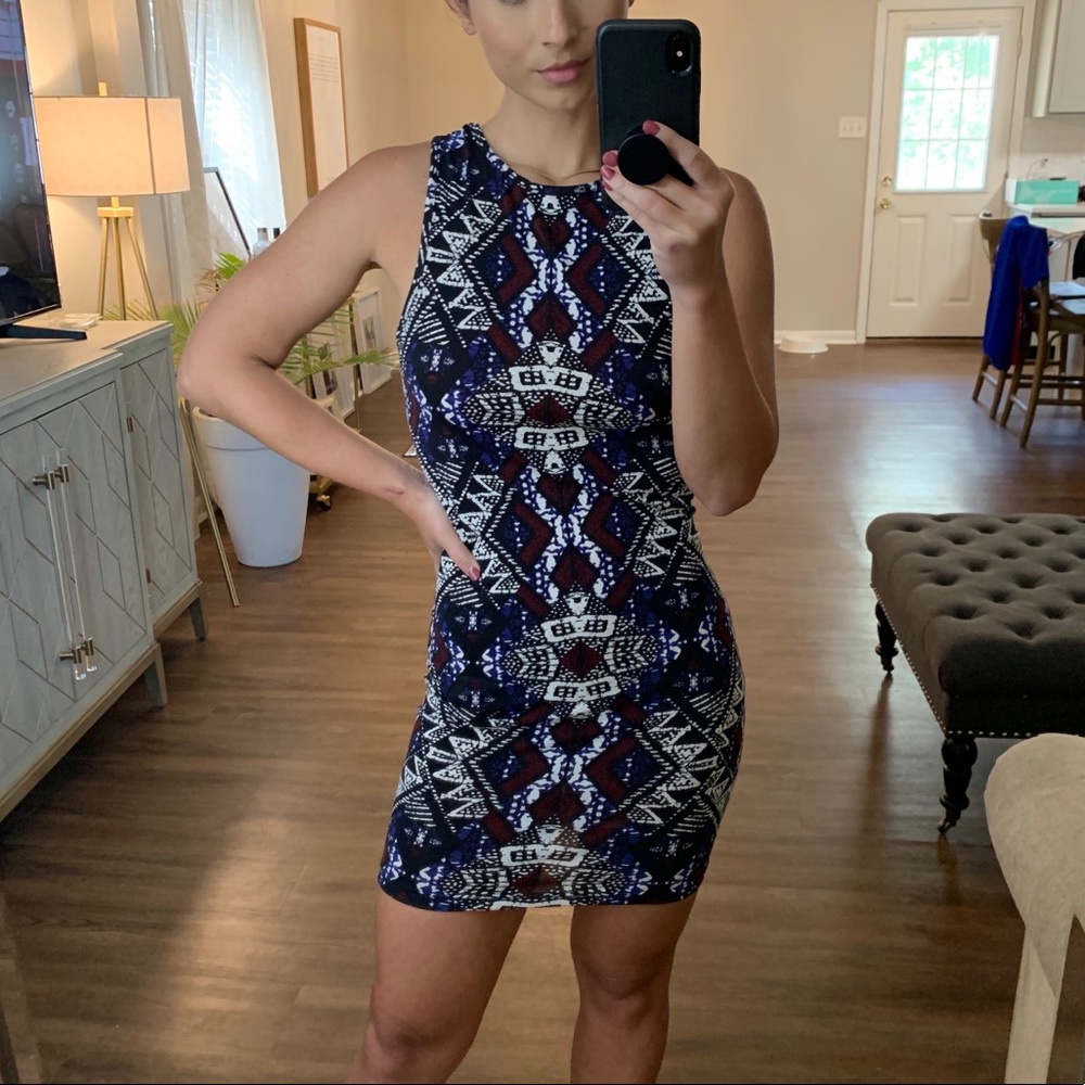 Tribal Bodycon Dress